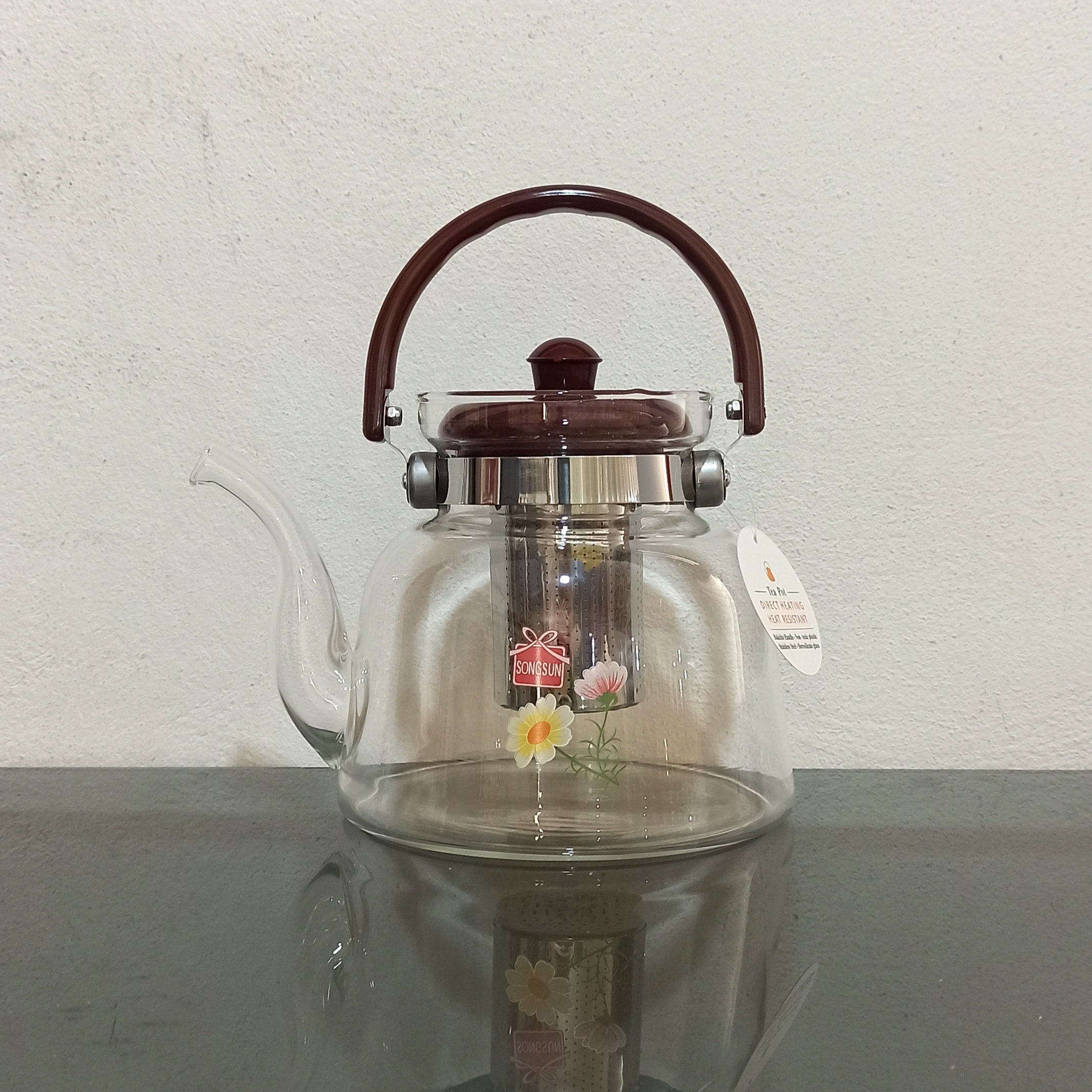 کتری پیرکس 1600 میلی لیتر SONGSUN شعله مستقیم