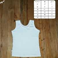 زیرپوش رکابی بچه گانه 7تا11سال، زیرپوش پنبه خالص
