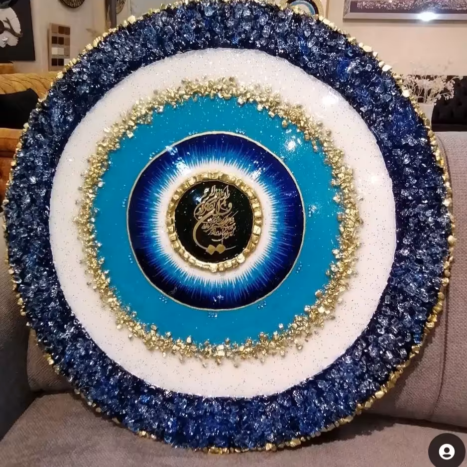 چشم زخم رزینی دستساز