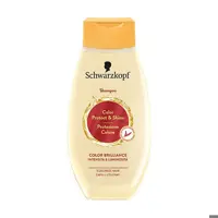 شامپو مخصوص موهای رنگ شده و ضعیف color protect and shine شوارزکف schwarzkopf حجم 400 میل 