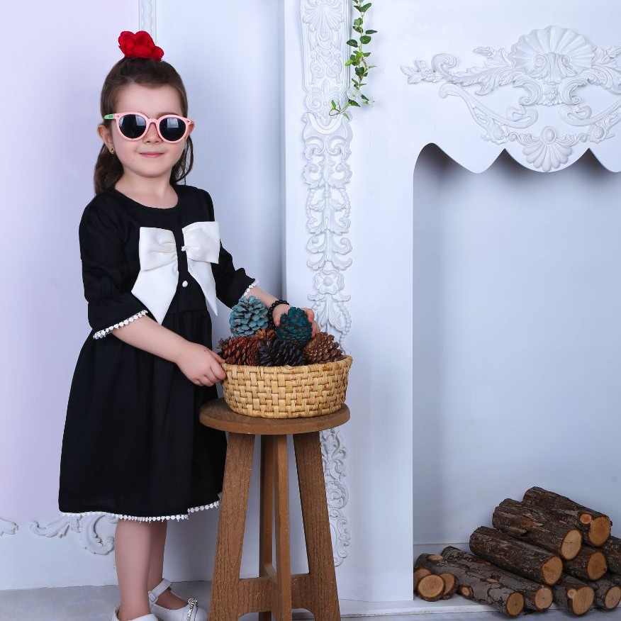 پیراهن دخترانه مشکی