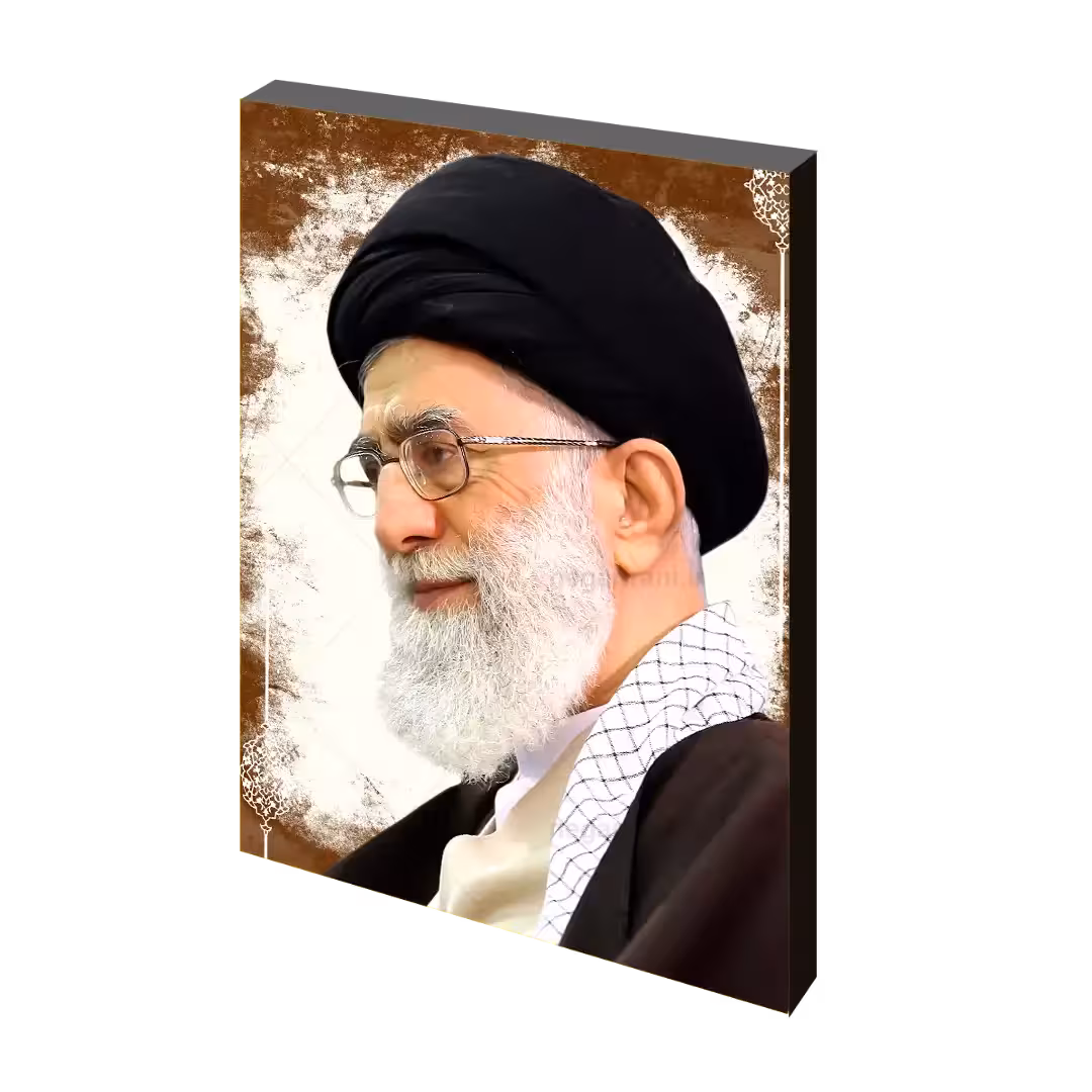 تابلو شاسی آیت الله خامنه ای  مدل 2R90