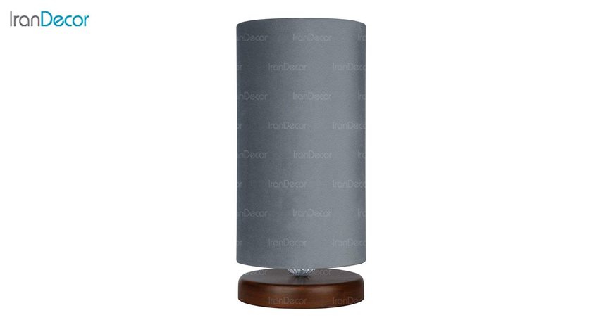 آباژور رومیزی چوبی مدل آرام MT7018/03 طوسی