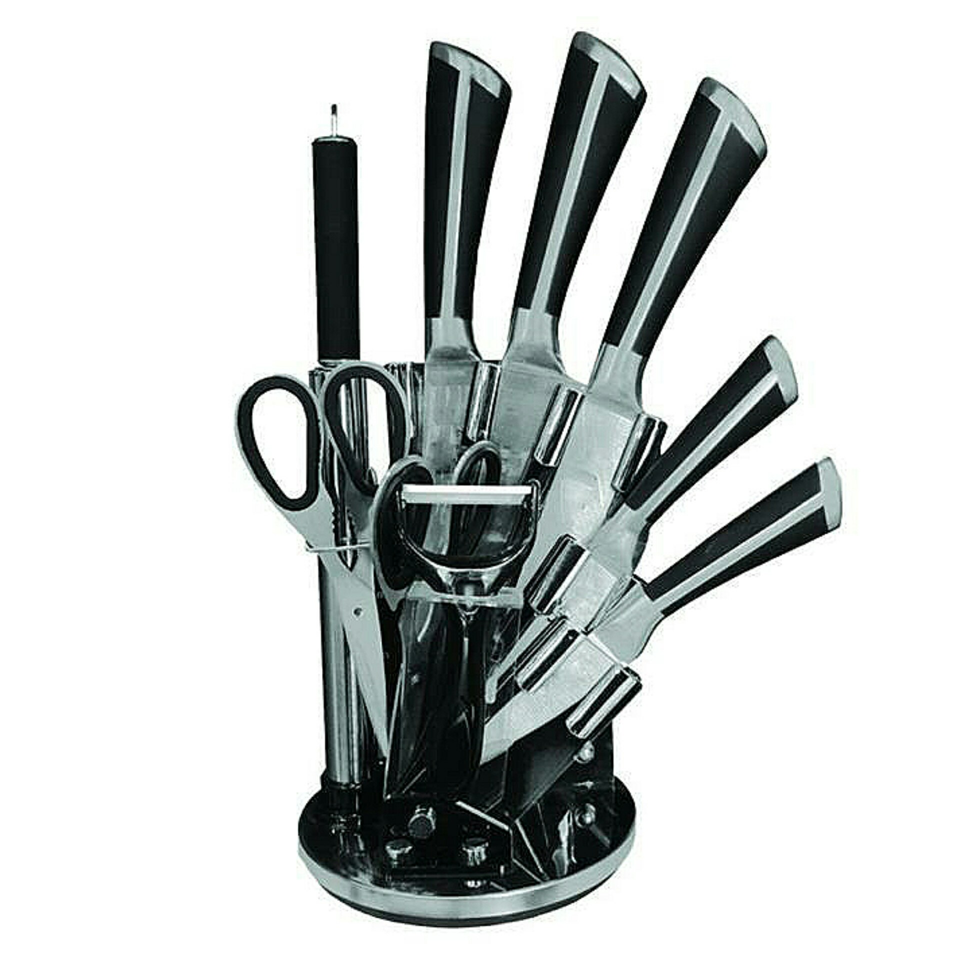 سرویس چاقو آشپزخانه ای پایه دار فوما fu-533