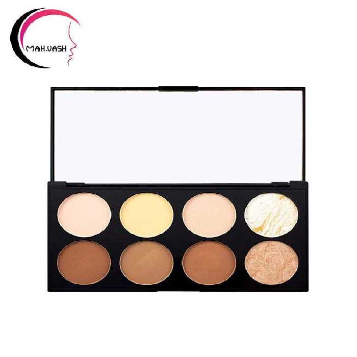 پالت کانتور پودری میکاپ رولوشن در 8 رنگ