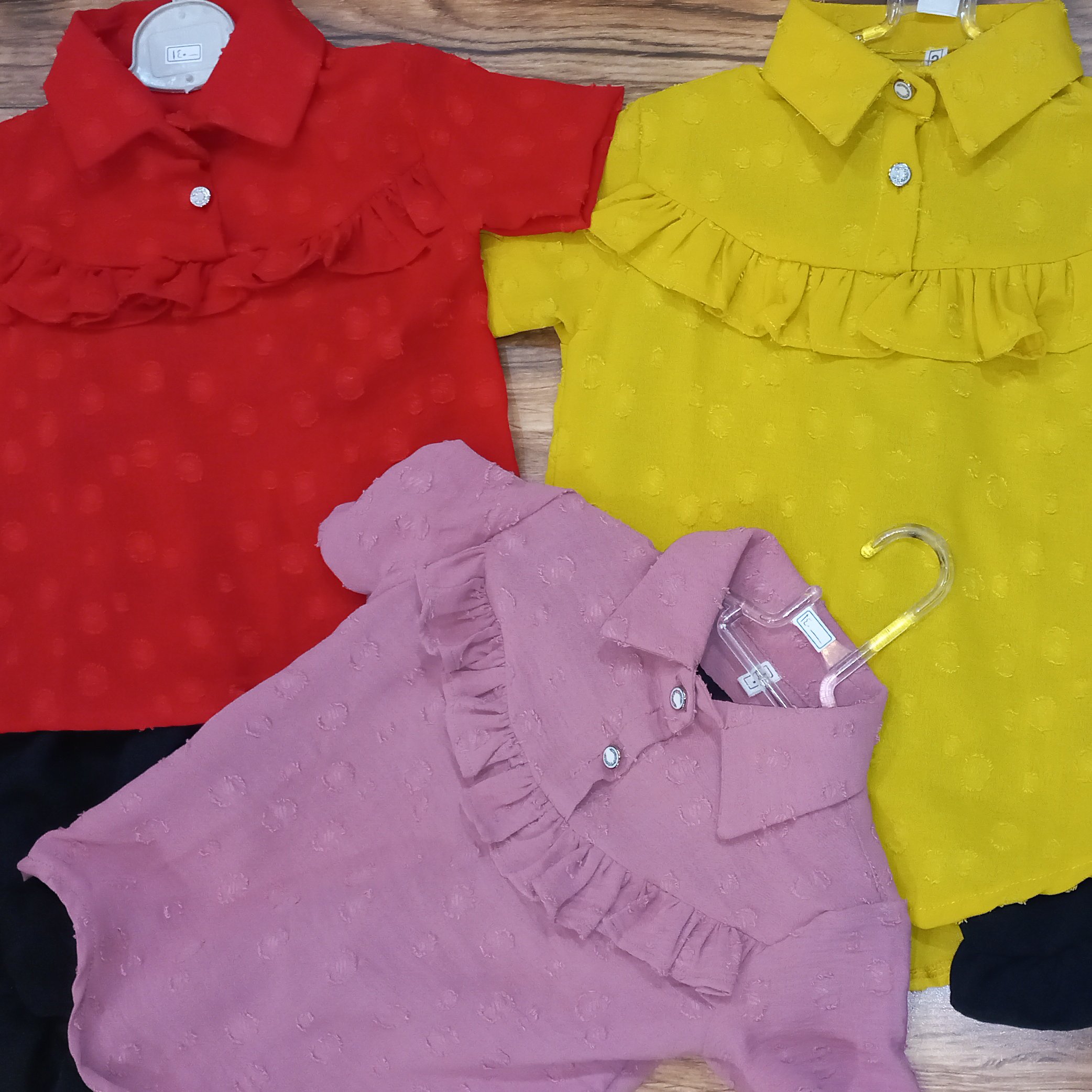 پیراهن شلوارک ابروبادی طرحدار