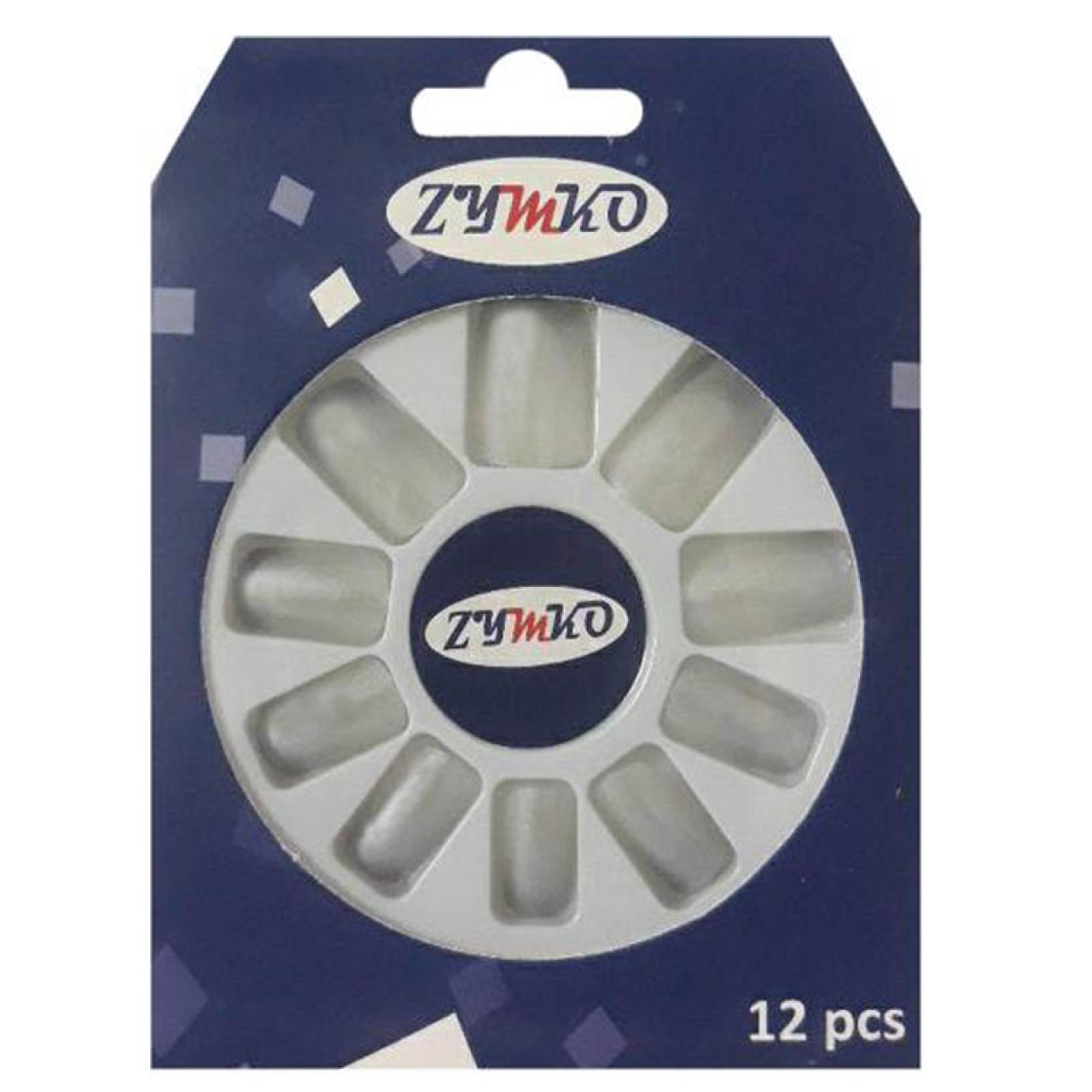 ناخن مصنوعی نقره ای زیمکو شماره 1808