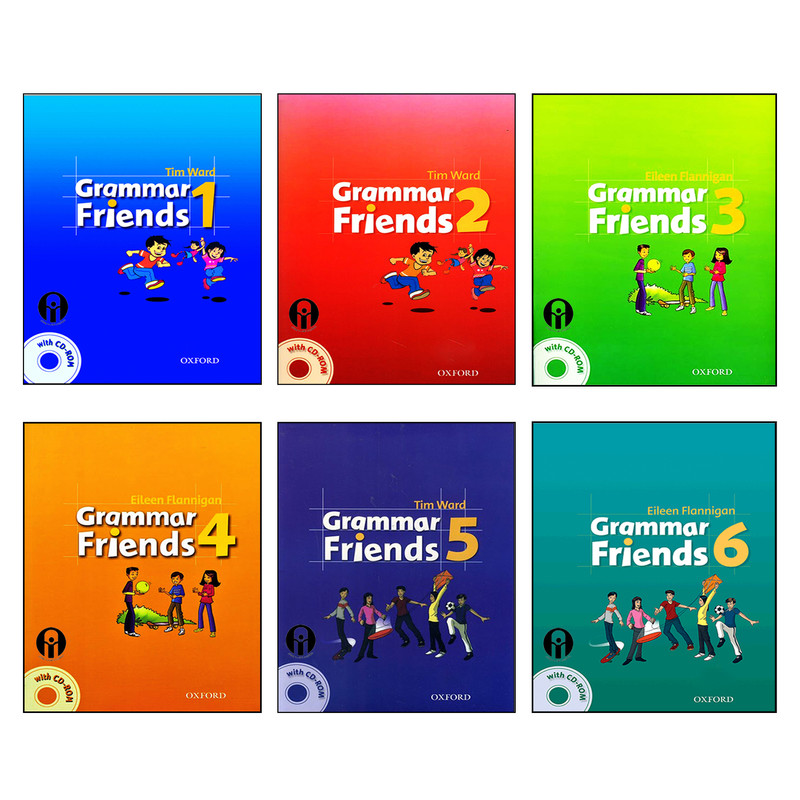 کتاب Grammar Friends اثر Tim Ward And Eileen Flannigan انتشارات الوندپویان جلد 1 تا 6