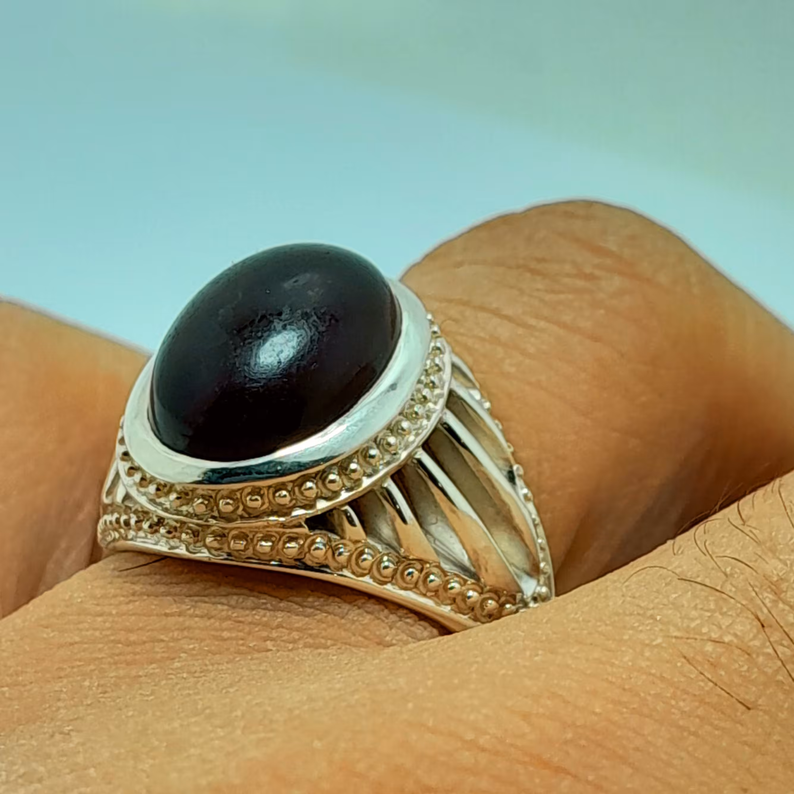 انگشتر عقیق یمن سرخ 