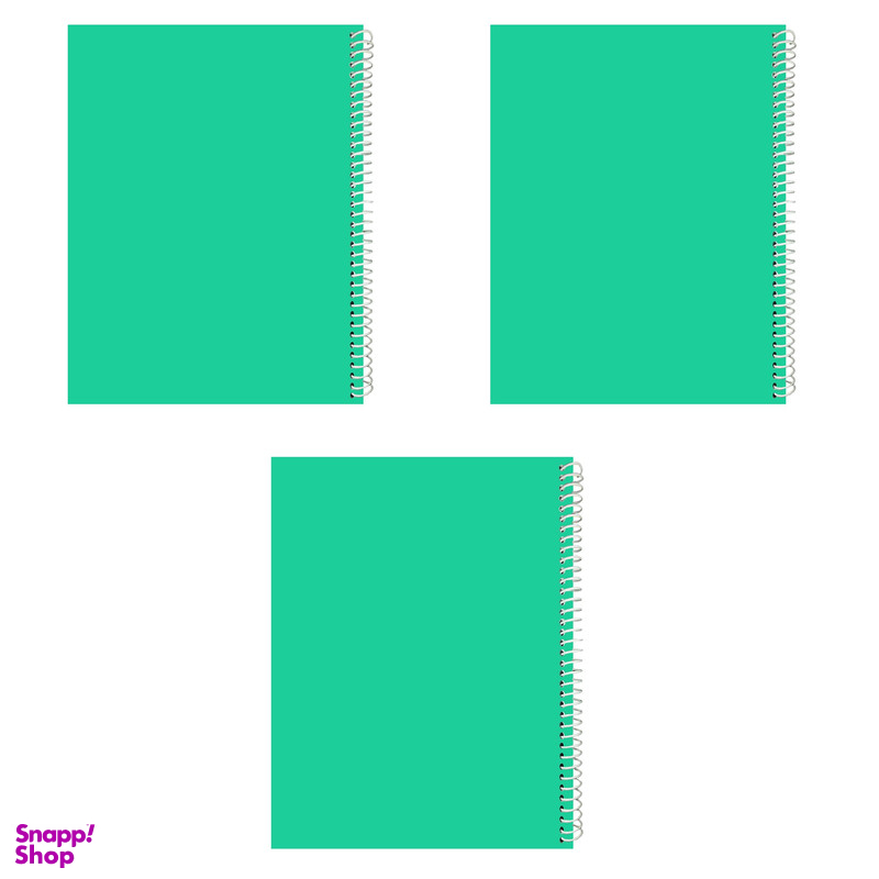 دفتر شطرنجی 40 برگ مدل خانه درشت کد 007 بسته 3 عددی