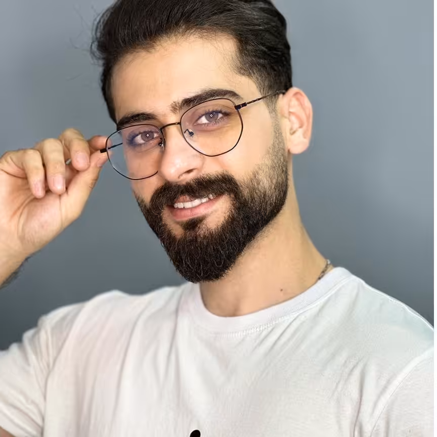 عینک طبی مردانه مشکی چندضلعی بلوکات برند پلیس