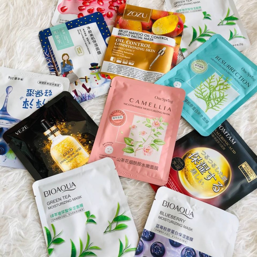 ماسک صورت ورقه ای اصل بهترین کیفیت 