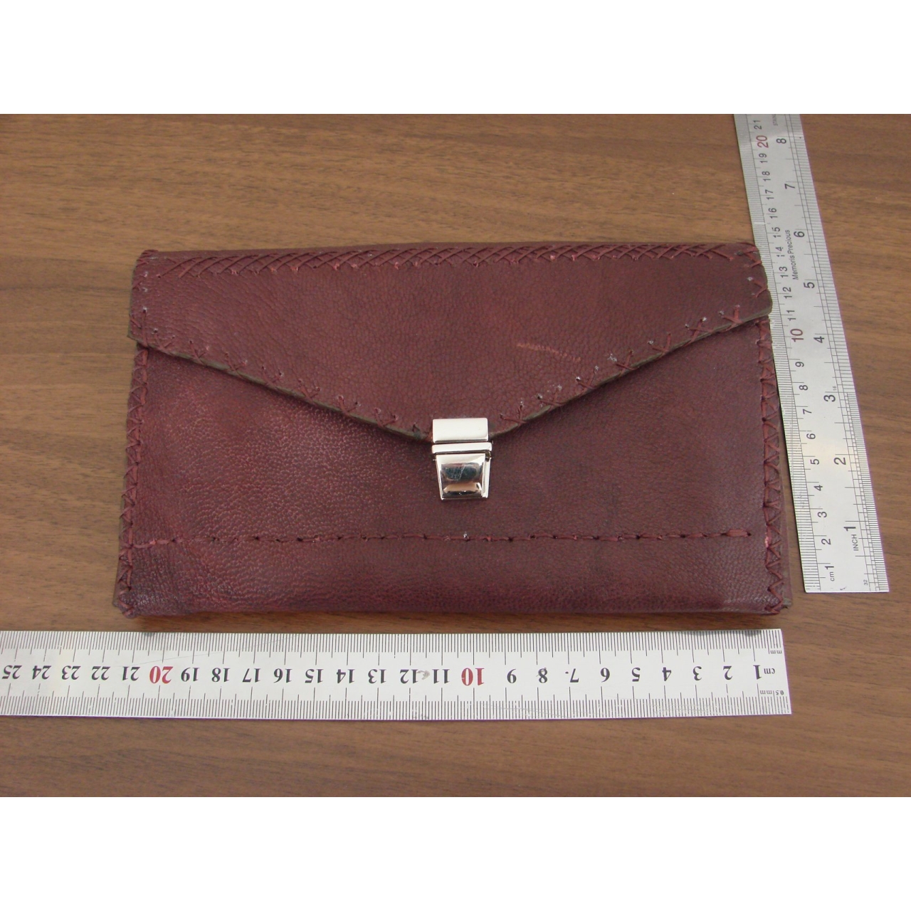 کیف پول چرمی دست دوز