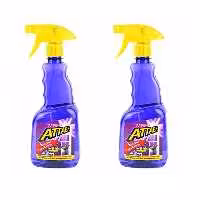 اسپری شیشه پاک کن اتک مدل Purple حجم 500 میلی لیتر بسته 2 عددی