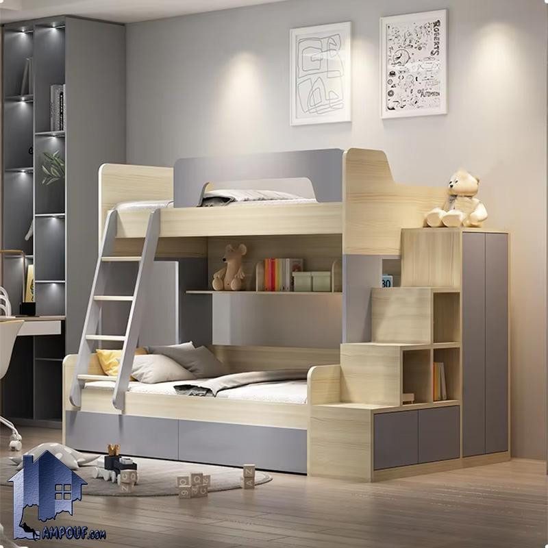 تخت خواب دو طبقه TBJ154