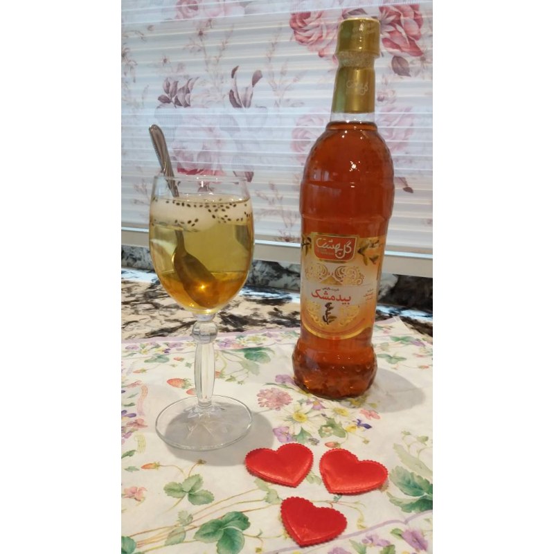 شربت بیدمشک طبیعی