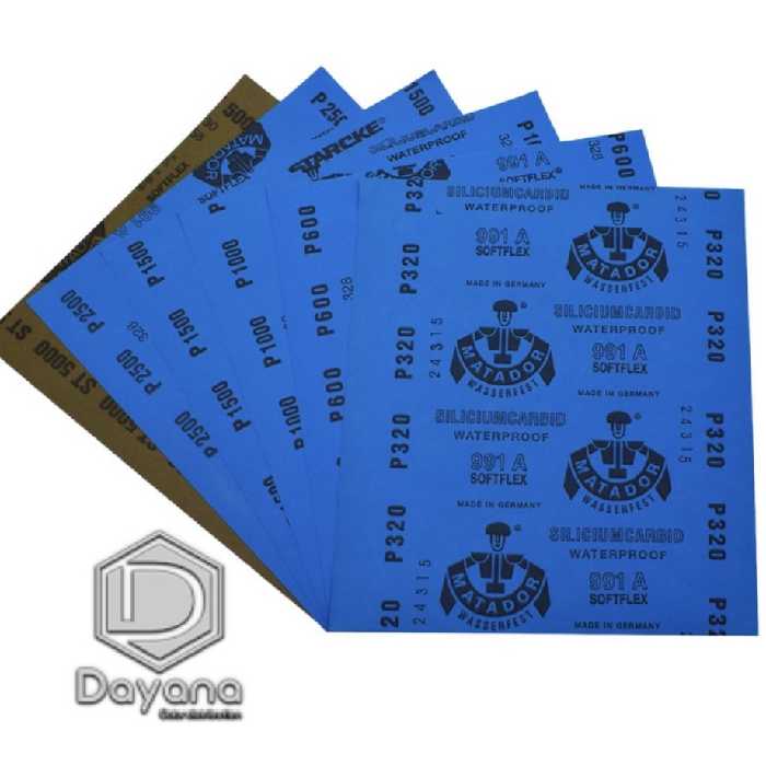 سنباده ماتادور کد 60(بصورت بسته ای فروخته میشود)50عددی