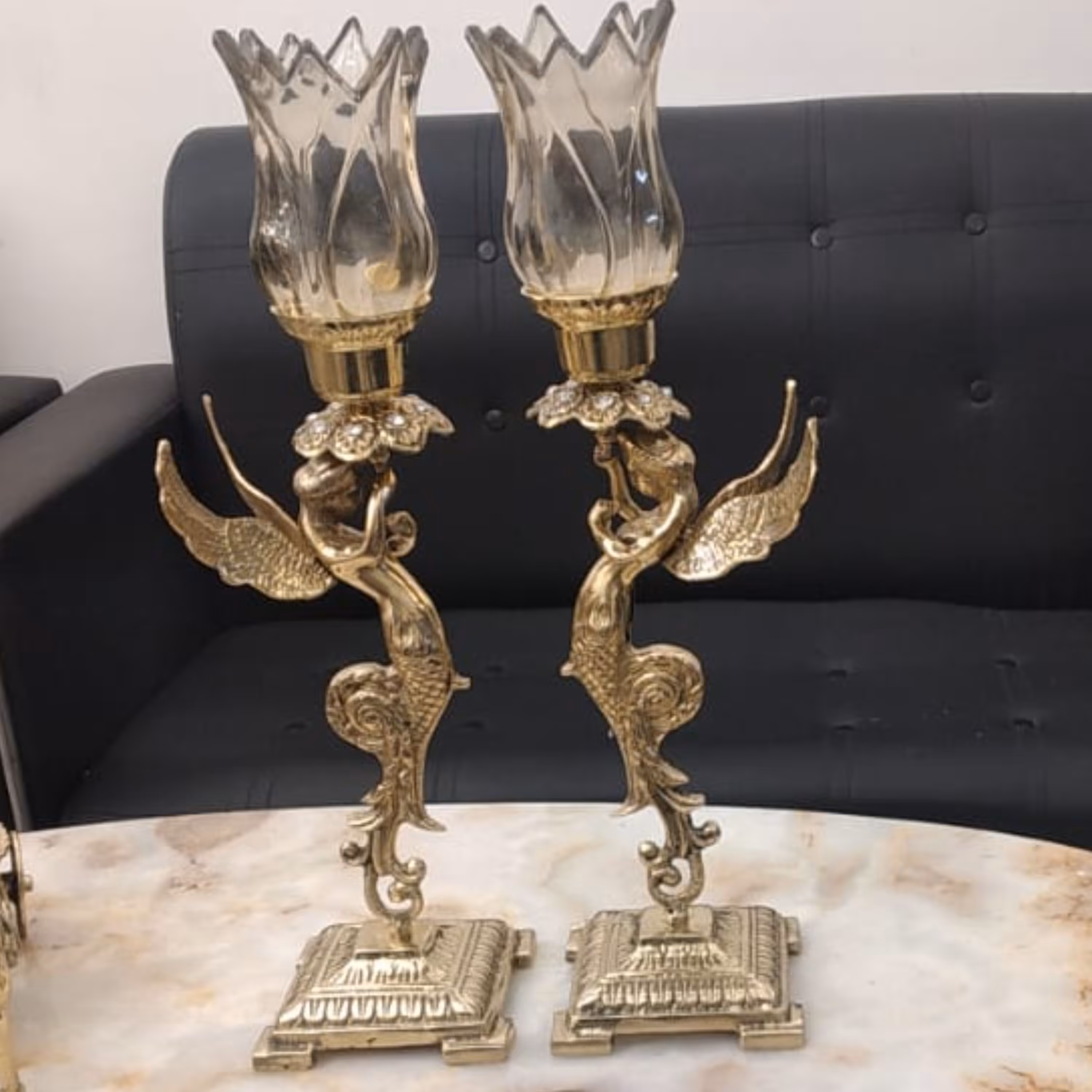 شمعدان ملائیک 1 جفت zls0023