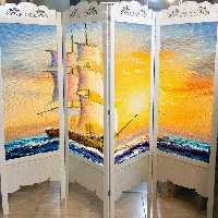 پاراوان تصویری منظره PA-90 (پرداخت کرایه پس از تحویل)