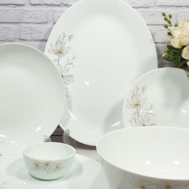 سرویس آرکوپال 18 نفره 105 پارچه گرد مقصود ژالین یخی