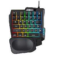 مینی کیبرد ، کیبورد گیمینگ ، مخصوص بازی بک لایت Eleven مدل GK104-کد12760 