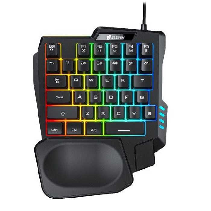 مینی کیبرد ، کیبورد گیمینگ ، مخصوص بازی بک لایت Eleven مدل GK104-کد12760 