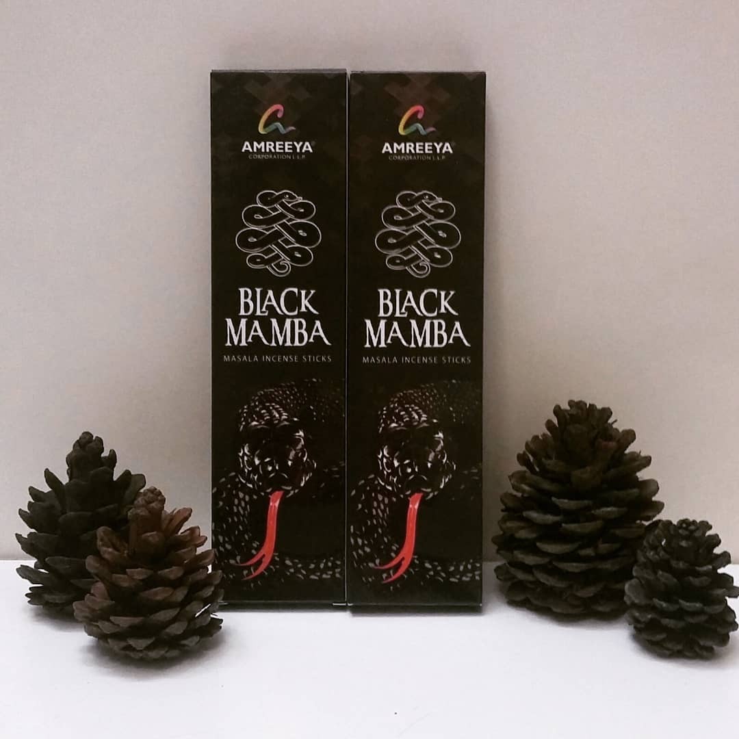 عود دست ساز  بلک مامبا-برند امریا(اصلی هند)بارایحه ادکلنی 