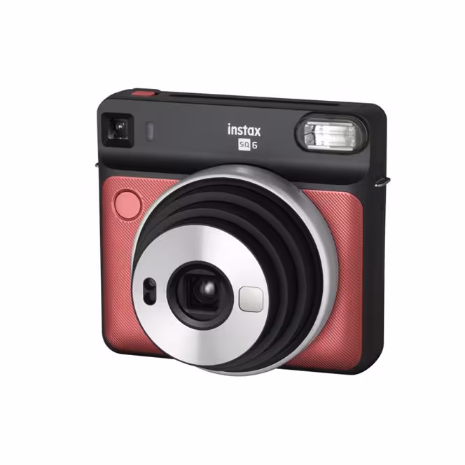 دوربین چاپ سریع دیجیتال فوجی Instax SQ6 (قرمز)