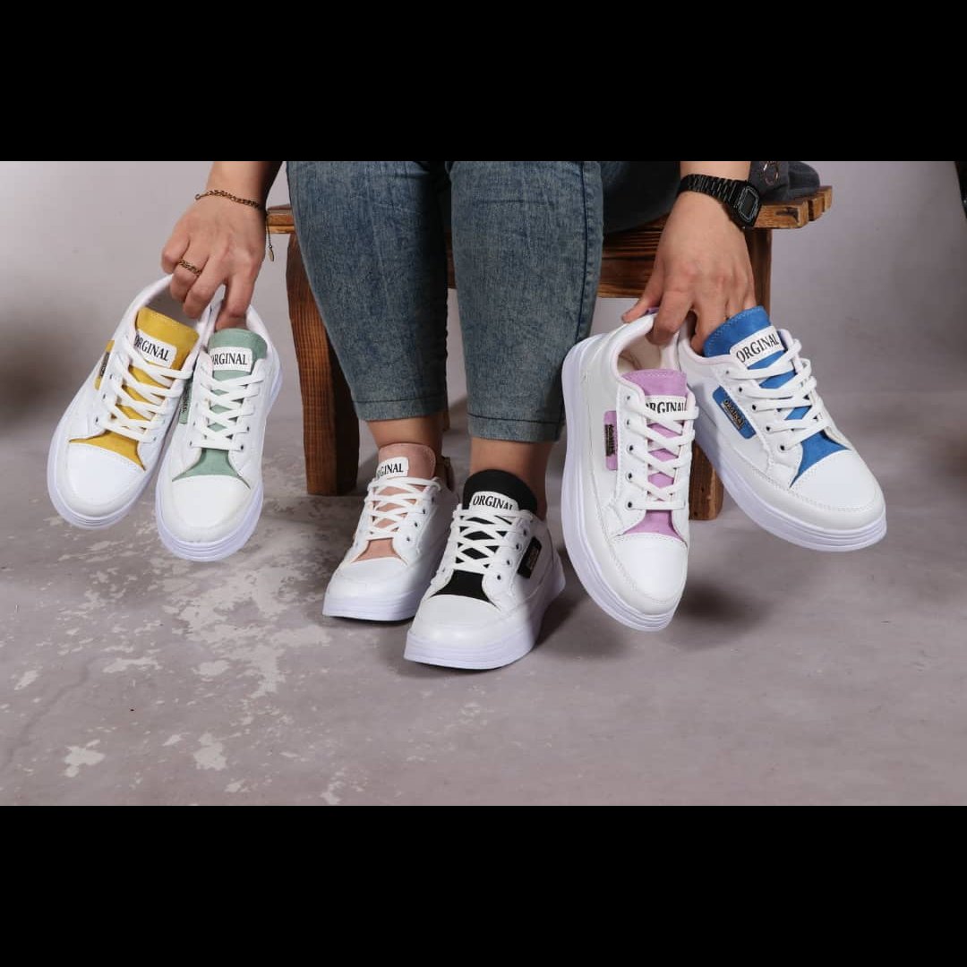 کتونی سفید زنانه ، ونس سفید