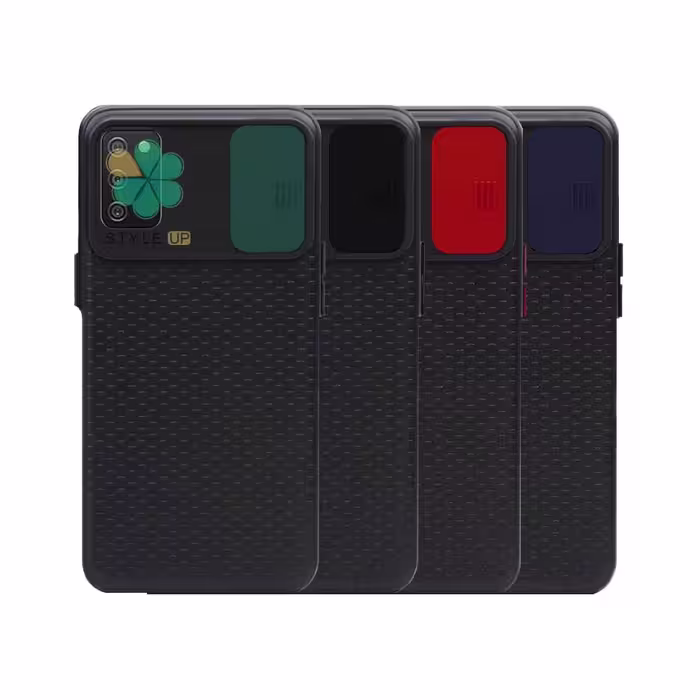 کاور ضد ضربه گوشی سامسونگ Galaxy F02s مدل کم شیلد رنگی