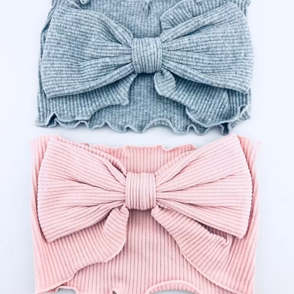 هدبندآرایشی پاپیونی رنگی