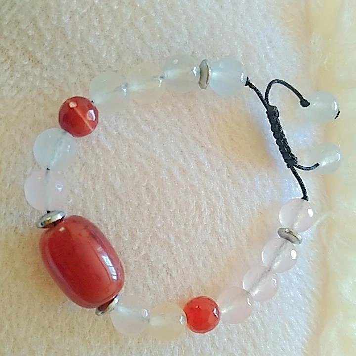 دستبند  رزکوارتز