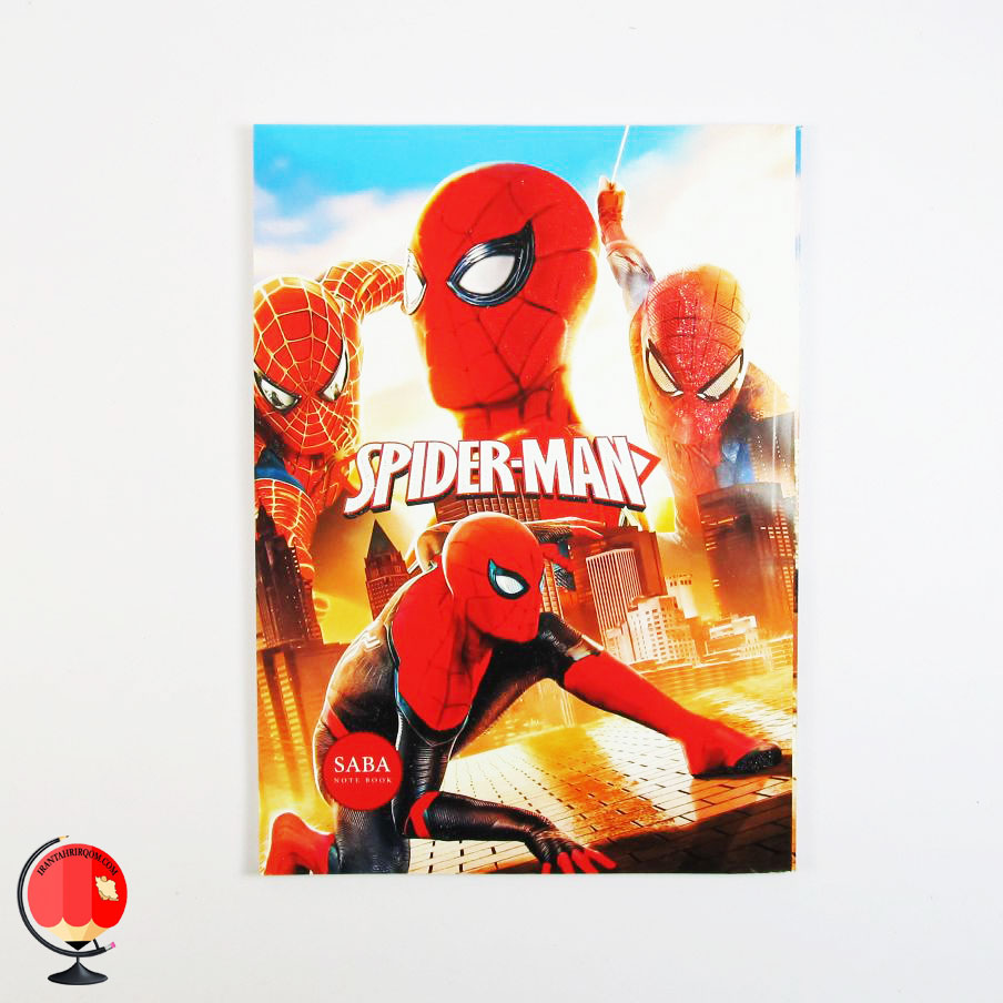 دفتر نقاشی 50 برگ طرح اسپایدرمن صبا