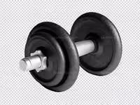 عکس دمبل بدنسازی PNG | گرافیک با طعم تربچه