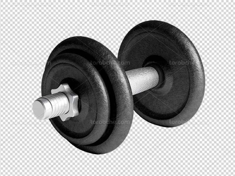 عکس دمبل بدنسازی PNG | گرافیک با طعم تربچه