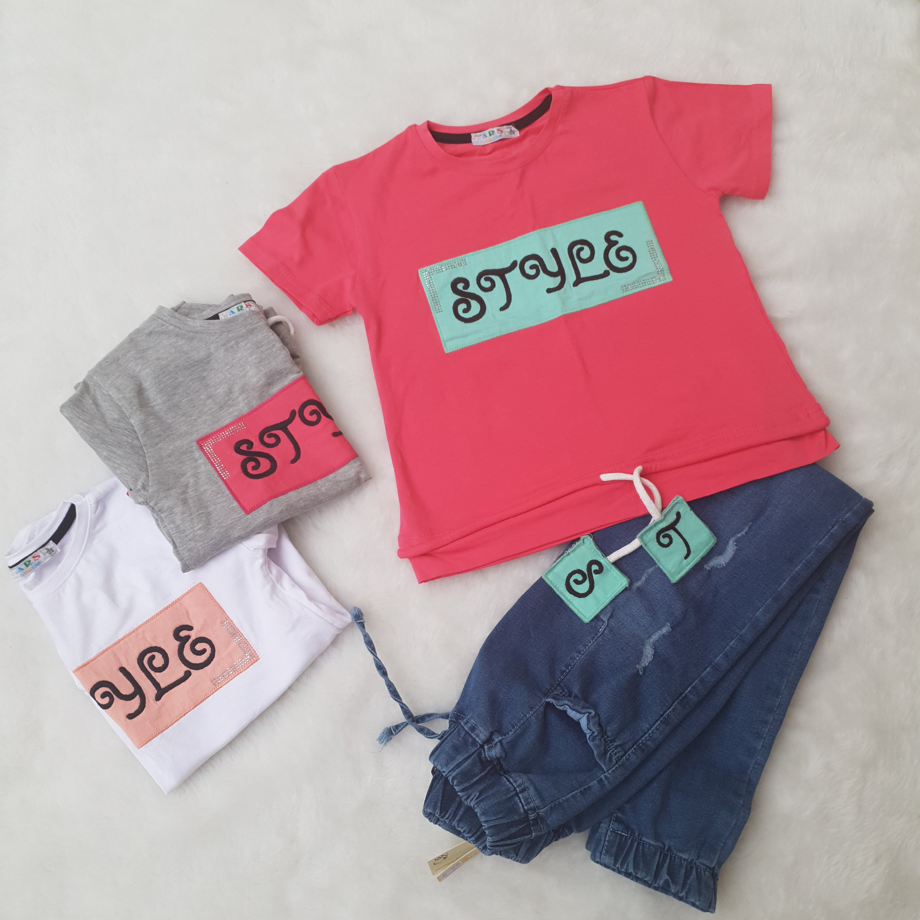 تیشرت تک دخترانه