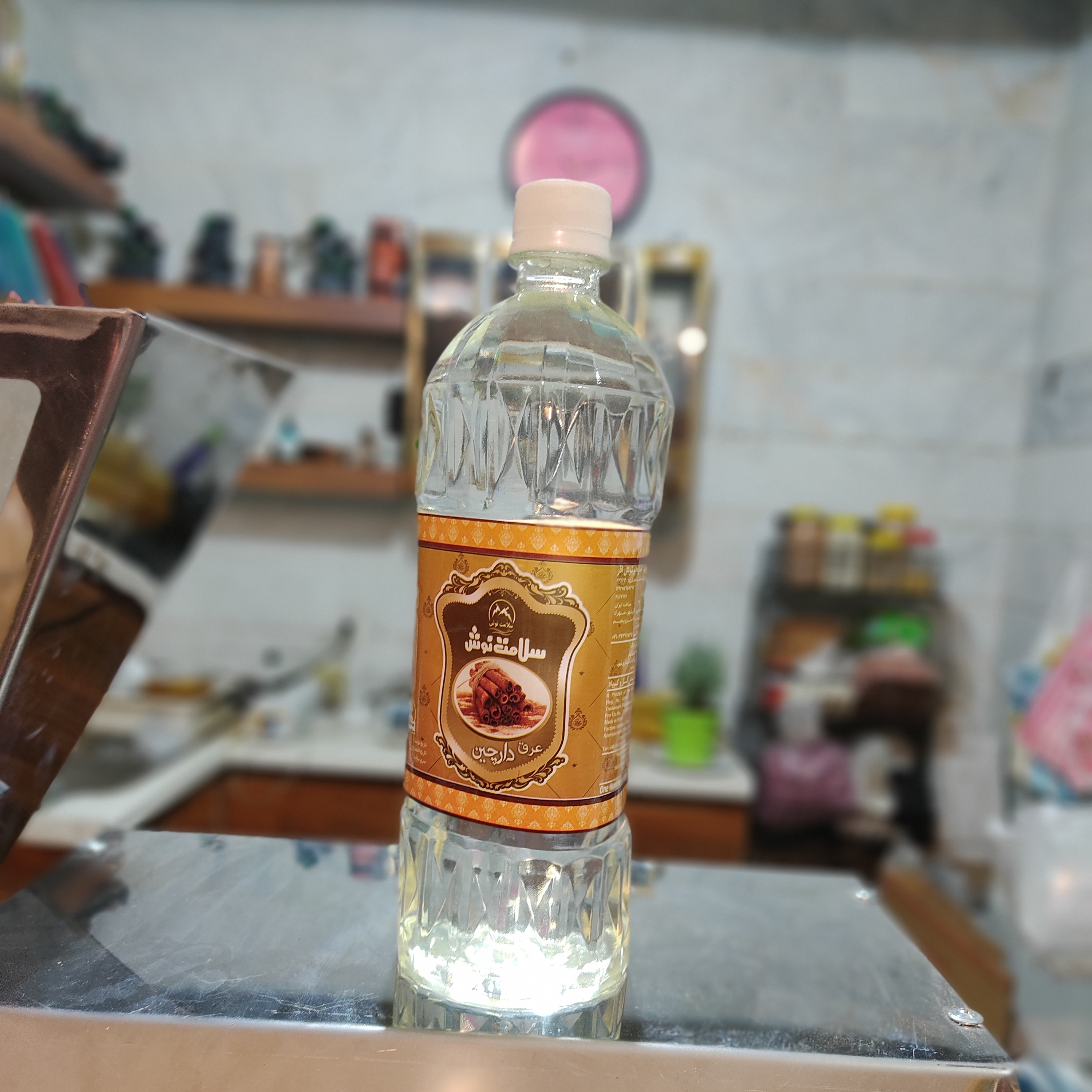 عرق دارچین یک لیتری