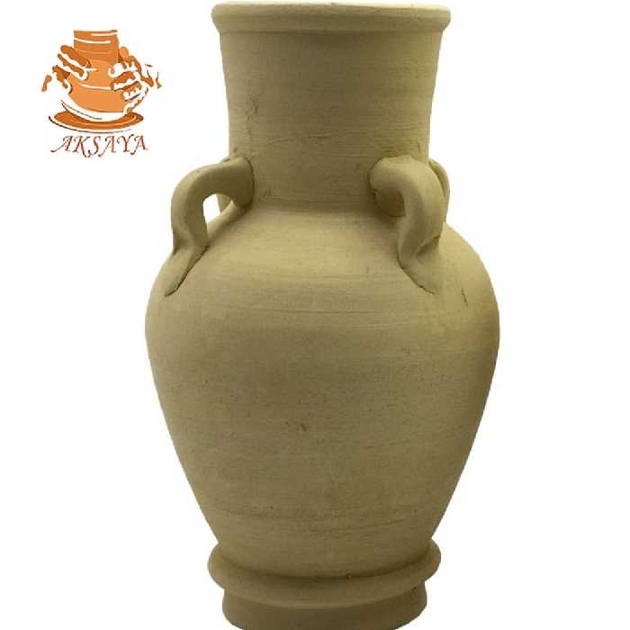 کوزه سفالی مدل چهار قفله ارتفاع 13 سانتی متر

