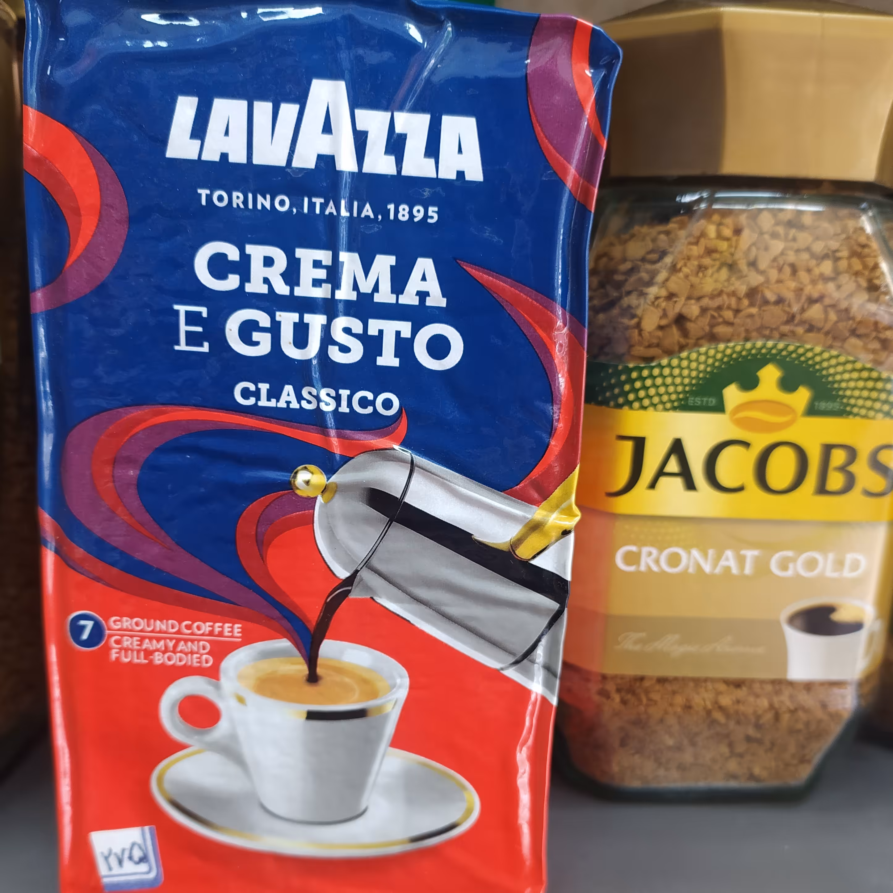 قهوه لاوازا کرم ایگوستو کلاسیکو