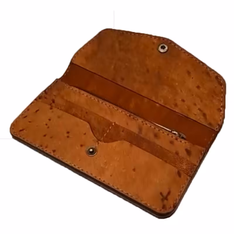 چرم برش خورده و نیمه آماده  کیف پول چرمی - کد 7527