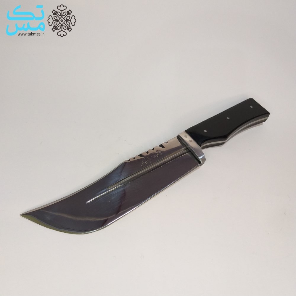 چاقو کمپینگ و طبیعتگردی تیغه خنجری استاد رشیدنیا 007