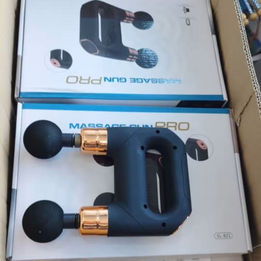 ماساژور تفنگی(گان) دو کله پر قدرت،6سرعت،کیفیت عالی