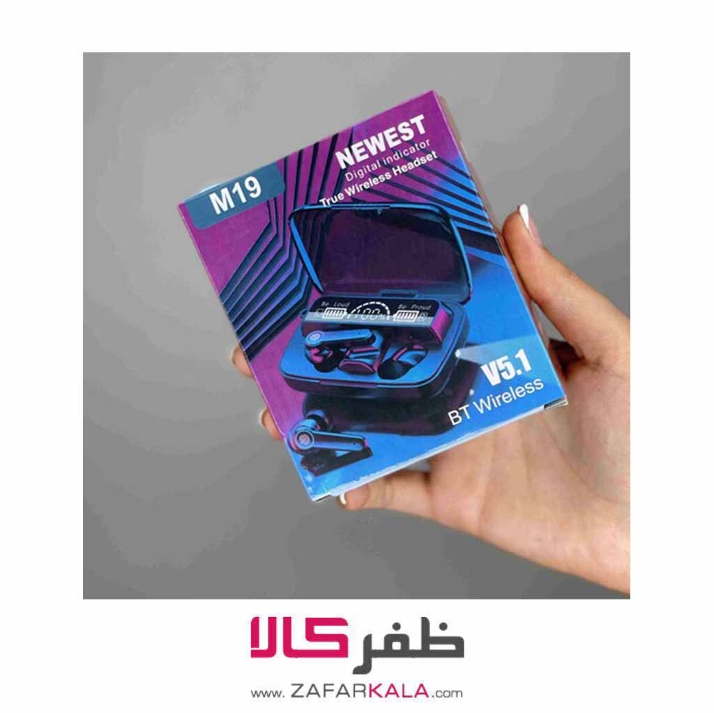 ایرپاد M19 Newest با پاوربانک قوی و چراغ قوه