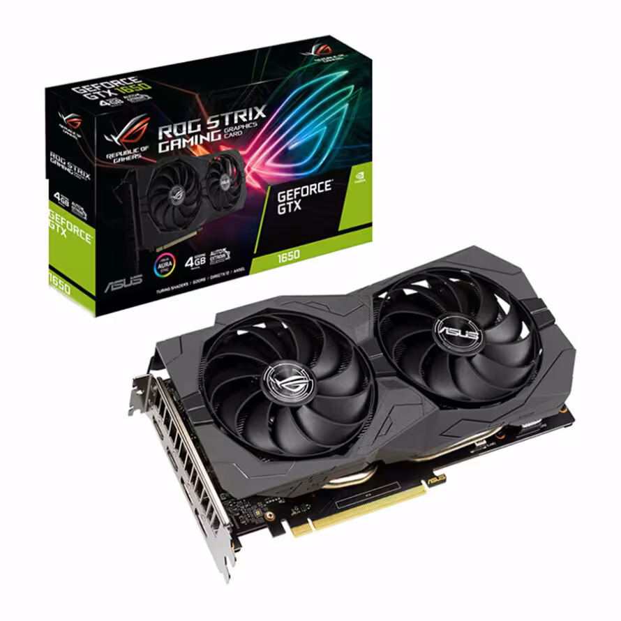 کارت گرافیک ایسوس ROG STRIX GTX1650 4GD6 GAMING