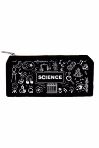 زیپ کیف سایز B5 science مشکی دات نوت