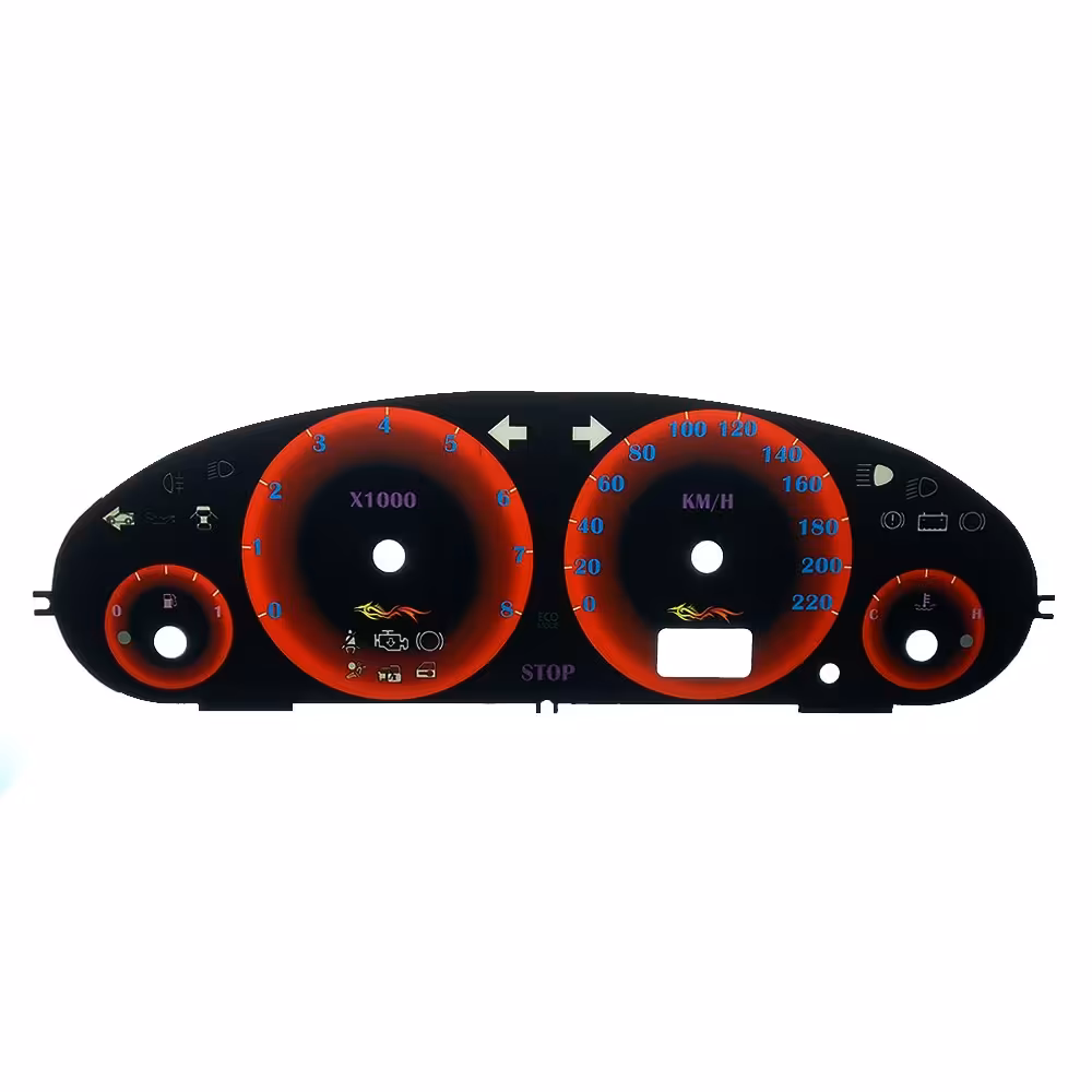 صفحه کیلومتر اسپرت پژو 405 سمند پرشیا (مناسب داشبورد قدیم) مدل 20