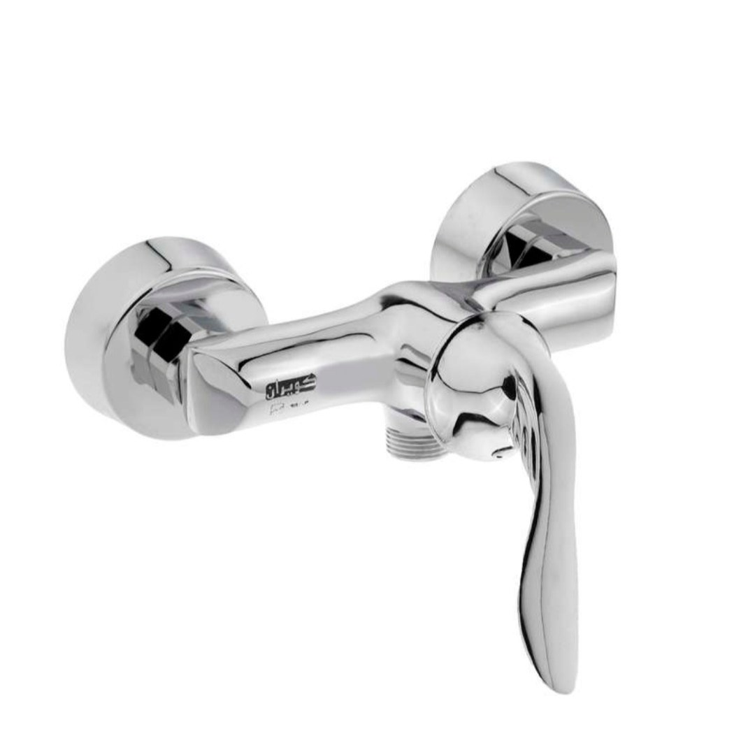 شیرآلات کویران آذر-شیر توالت مدل میلان-کروم