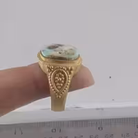 انگشتر فیروزه نیشابور 