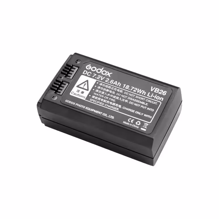 باتری فلاش گودکس Godox VB26 Battery for V1 Flash Head