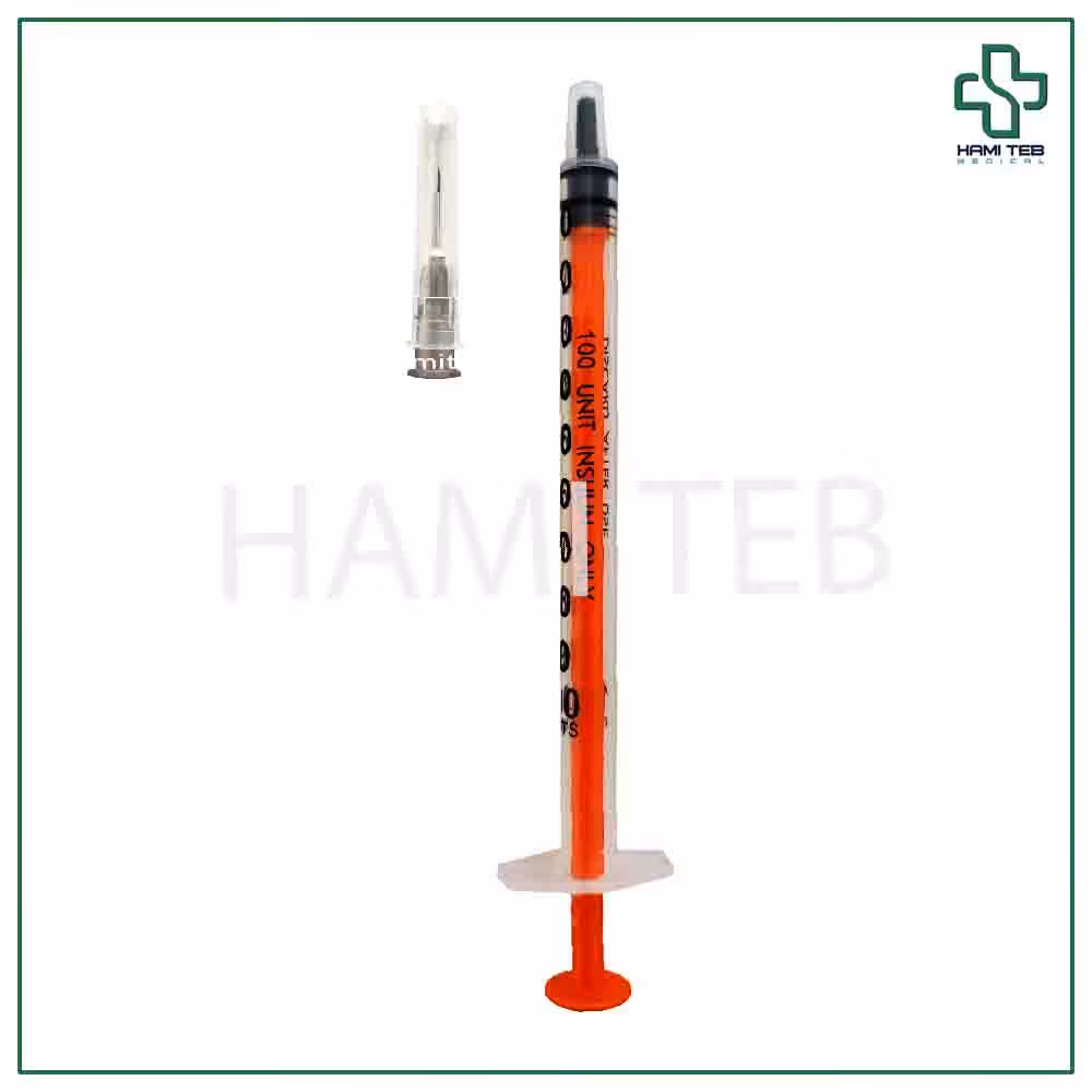 سرنگ انسولین وی مد سرسوزن جدا G27